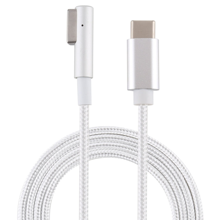 كابل شحن 45W / 60W / 65W / 85W ماجسيف 1 بخمسة دبابيس (على شكل L) إلى USB-C / Type-C PD، MagSafe 1