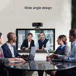 كاميرا ويب Aoni A20 FHD 1080P للبث التلفزيوني عبر الإنترنت، مؤتمرات الفيديو، التعليم، مع ميكروفون، A20