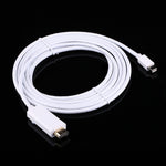 كابل محول Mini DisplayPort ذكر إلى HDMI ذكر بطول 3 أمتار