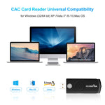 قارئ بطاقات متعدد الوظائف ROCKETEK CR310 USB 3.0 + بطاقة TF + بطاقة SD + بطاقة SIM + بطاقة ذكية، USB 3.0