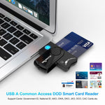 قارئ بطاقات متعدد الوظائف ROCKETEK CR310 USB 3.0 + بطاقة TF + بطاقة SD + بطاقة SIM + بطاقة ذكية، USB 3.0