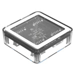 ORICO MH4U-100 موزع USB 3.0 شفاف مكتبي مع كابل مايكرو USB بطول 100 سم، MH4U-100