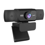 كاميرا ويب HXSJ S5 بدقة 1080p HD قابلة للتعديل مع ميكروفون للكمبيوتر