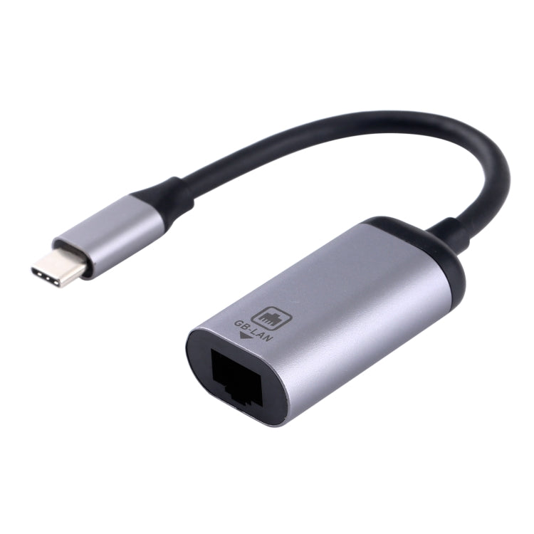 محول محول من نوع C / USB-C ذكر إلى RJ45 أنثى جيجابت