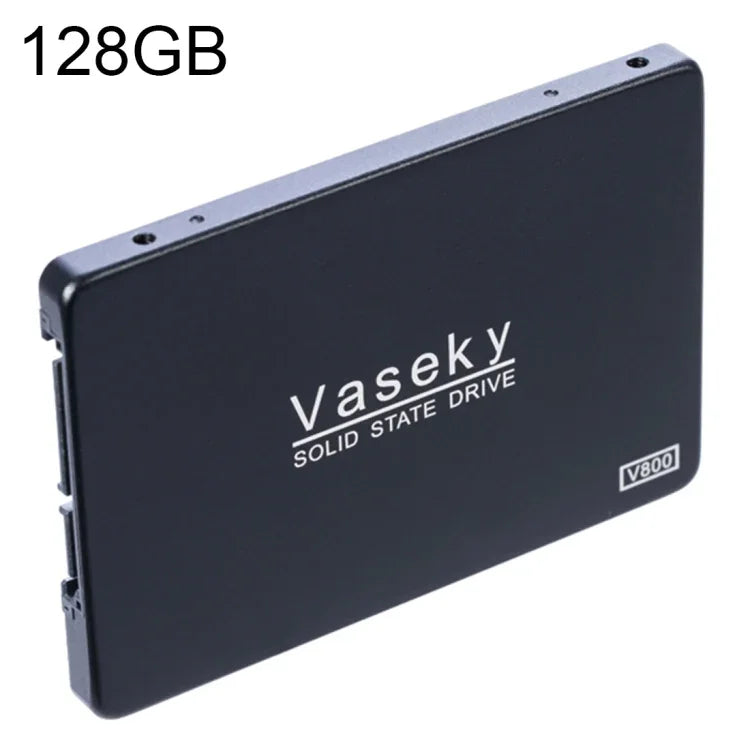 قرص صلب SSD من Vaseky V800 بسعة 128GB، 2.5 بوصة SATA3 بسرعة 6GB/s، نحيف جداً بسماكة 7 مم، لمحطات العمل وأجهزة اللابتوب، 128GB