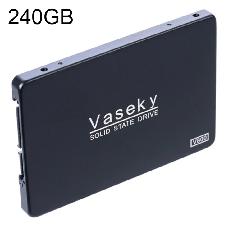 قرص صلب SSD من Vaseky V800 بسعة 240GB، 2.5 بوصة SATA3 بسرعة 6GB/s، نحيف جداً بسماكة 7 مم، لمحطات العمل وأجهزة اللابتوب، 240GB