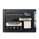 قرص صلب SSD من Vaseky V800 بسعة 256GB، 2.5 بوصة SATA3 بسرعة 6GB/s، نحيف جداً بسماكة 7 مم، لمحطات العمل وأجهزة اللابتوب، 256GB