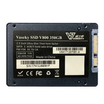 قرص صلب SSD من Vaseky V800 بسعة 350GB، 2.5 بوصة SATA3 بسرعة 6GB/s، نحيف جداً بسماكة 7 مم، لمحطات العمل وأجهزة اللابتوب، 350GB