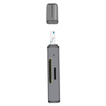 قرص فلاش USB 2 في 1 + قارئ بطاقة ذاكرة OTG بواجهات USB و 8 دبابيس لنظام IOS للهاتف المحمول / الكمبيوتر 118