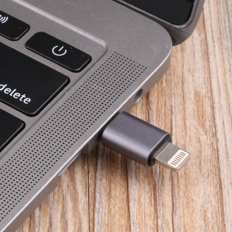 محول USB-C / Type-C ذكر إلى 8 دبابيس ذكر للشحن + نقل البيانات + OTG، Type-C ذكر إلى 8 دبابيس ذكر
