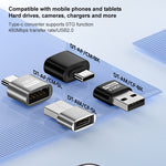 محول USB 2.0 أنثى إلى Type-C ذكر، USB 2.0 أنثى إلى Type-C ذكر