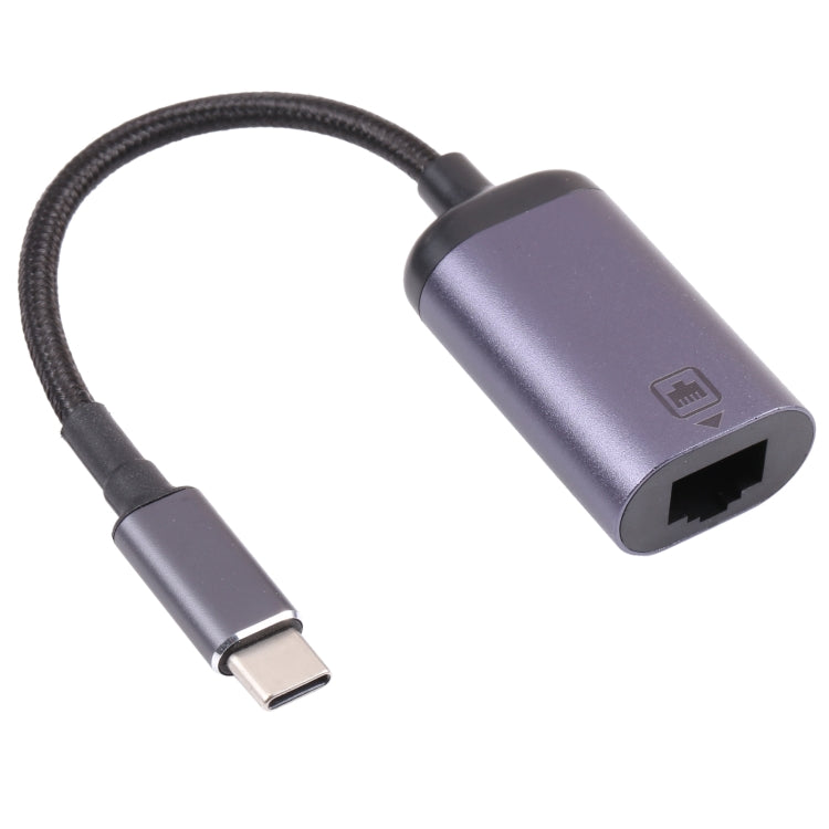 كابل محول USB-C / Type-C ذكر إلى RJ45 أنثى بطول 100 متر، كابل RJ45 أنثى 100 متر