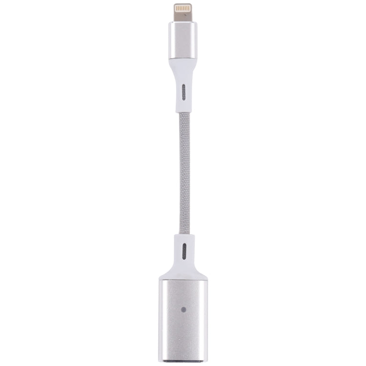 محول كاميرا OTG من 8 دبابيس ذكر إلى USB أنثى، متوافق مع IOS 13 أو أحدث