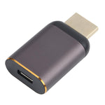 محول USB-C / Type-C أنثى إلى HDMI ذكر بدقة 8K 60Hz، Type-C أنثى إلى HDMI ذكر