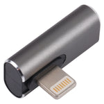 محول شحن 20 واط 8 دبابيس ذكر إلى USB-C / Type-C أنثى بزاوية، زاوية