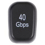 محول USB-C / Type-C 4.0 ذكر إلى أنثى بسرعة 40Gbps، Type-C 4.0 ذكر إلى أنثى مزدوج الزاوية