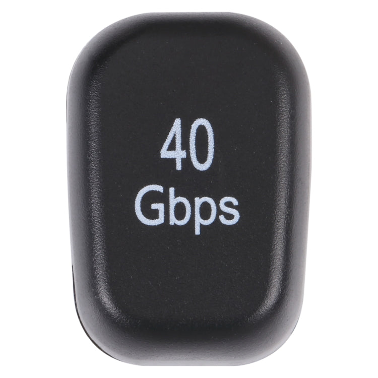 محول USB-C / Type-C 4.0 ذكر إلى أنثى بسرعة 40Gbps، Type-C 4.0 ذكر إلى أنثى مزدوج الزاوية