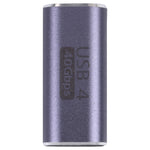 محول سبيكة USB-C / Type-C 4.0 أنثى إلى أنثى بسرعة 40 جيجابت في الثانية، Type-C 4.0 أنثى إلى أنثى