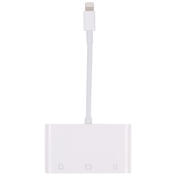 قارئ بطاقات 3 في 1 CF / TF / SD لأجهزة 8 دبابيس NK-1011، NK-1011