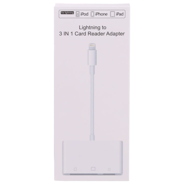 قارئ بطاقات 3 في 1 CF / TF / SD لأجهزة 8 دبابيس NK-1011، NK-1011