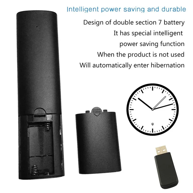 جهاز تحكم عن بعد USB 2.4G صوتي طائر بإصدار أجنبي Q5 مع جيروسكوب، يدعم صندوق الاستقبال / الكمبيوتر، جيروسكوب + صوت