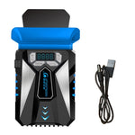 مروحة تبريد محمولة للابتوب Ice Troll 5 COOLCOLD، مبرد هواء قابل لتعديل السرعة، أداء عالي، تحكم USB 5V (أسود)، USB 5V (أبيض)