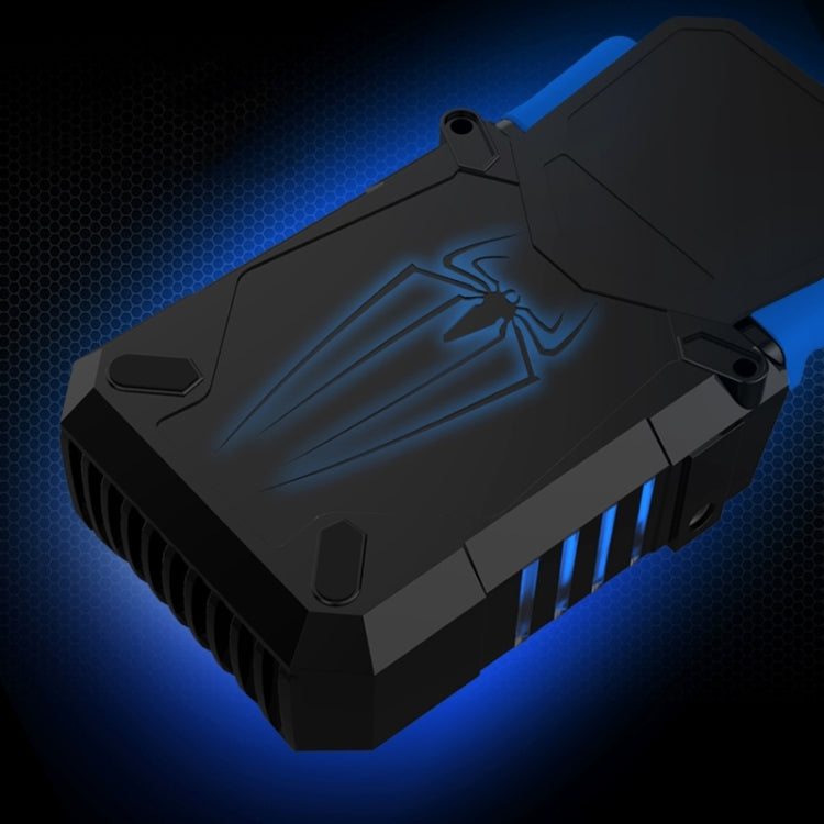 مروحة تبريد محمولة للابتوب Ice Troll 5 COOLCOLD، مبرد هواء قابل لتعديل السرعة، أداء عالي، تحكم USB 5V (أسود)، USB 5V (أبيض)