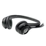 سماعة رأس سلكية Logitech H390 USB ستيريو مع ميكروفون لإلغاء الضوضاء