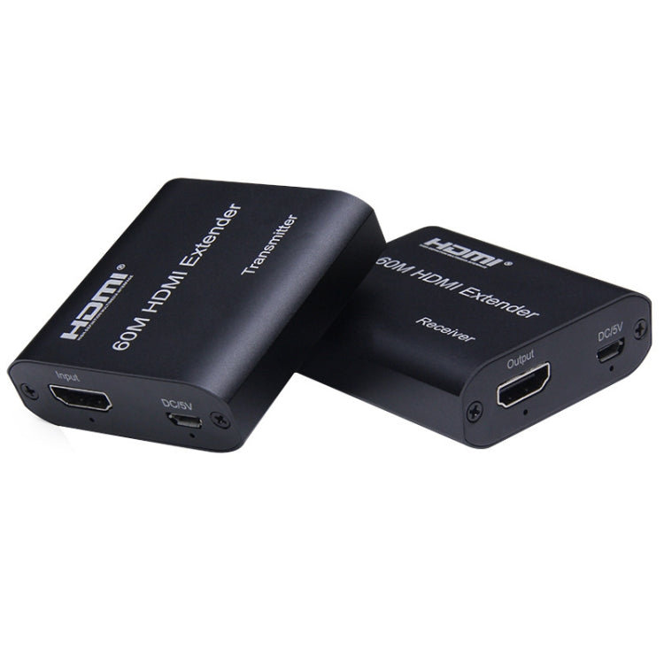 موسع شبكة BOWU BW-HE60U من HDMI إلى RJ45 بطول 60m، 1080P 60m