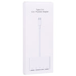 محول 5 في 1 USB-C ذكر إلى SD / TF / 2xUSB / Type-C أنثى، NK1032TC