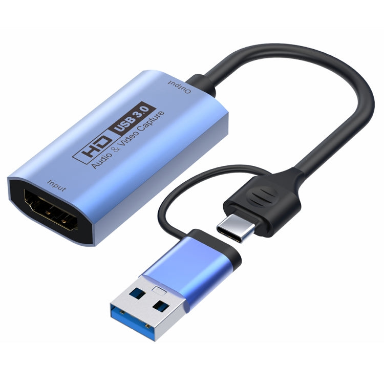 بطاقة التقاط فيديو عالية الدقة Z29C HDMI/F أنثى إلى USB-C / Type-C+USB 3.0/M ذكر، Z29C