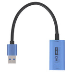 بطاقة التقاط فيديو عالية الدقة Z29D HDMI/F أنثى إلى USB 3.0/M ذكر مع كابل، Z29D