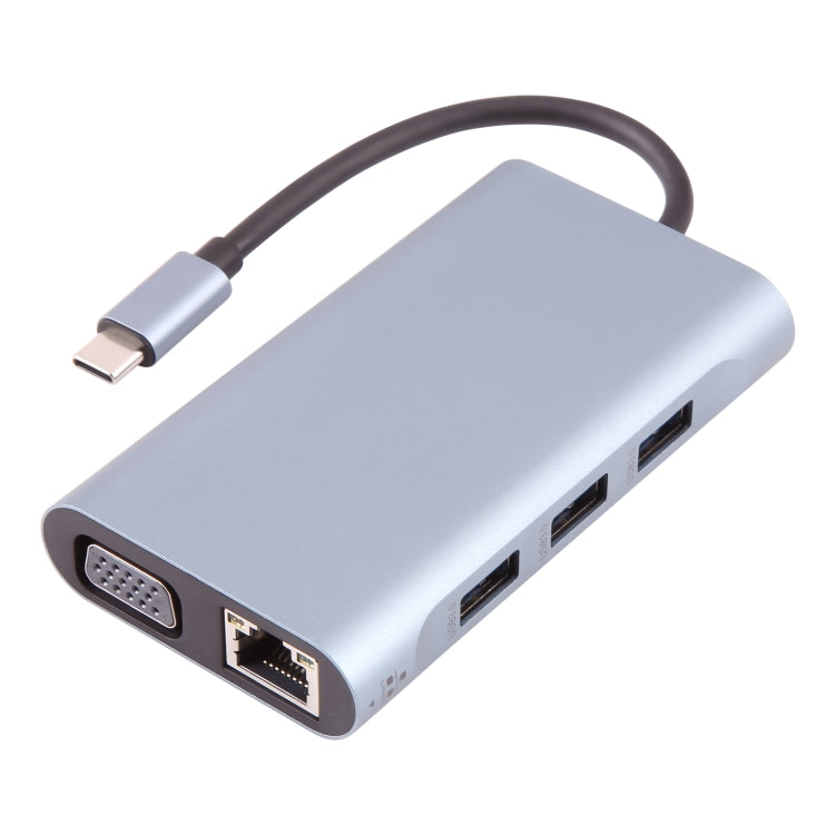 محول محطة إرساء USB BYL-2111 7 في 1 USB-C / Type-C إلى USB، BYL-2111