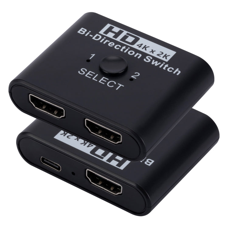 مفتاح HDMI ثنائي الاتجاه 2 في 1 فيديو HD 4K، SL