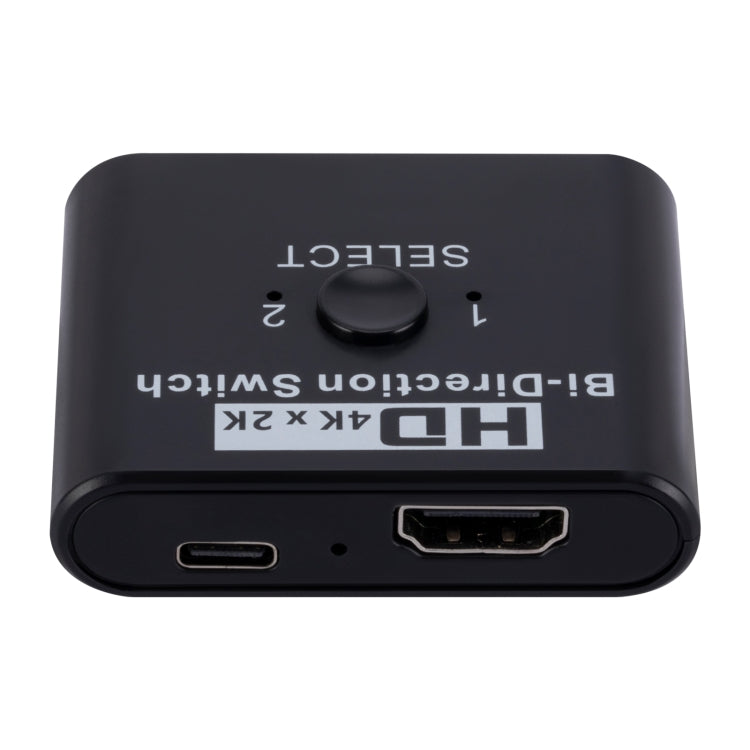 مفتاح HDMI ثنائي الاتجاه 2 في 1 فيديو HD 4K، SL