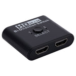 مفتاح HDMI ثنائي الاتجاه 2 في 1 فيديو HD 4K، SL