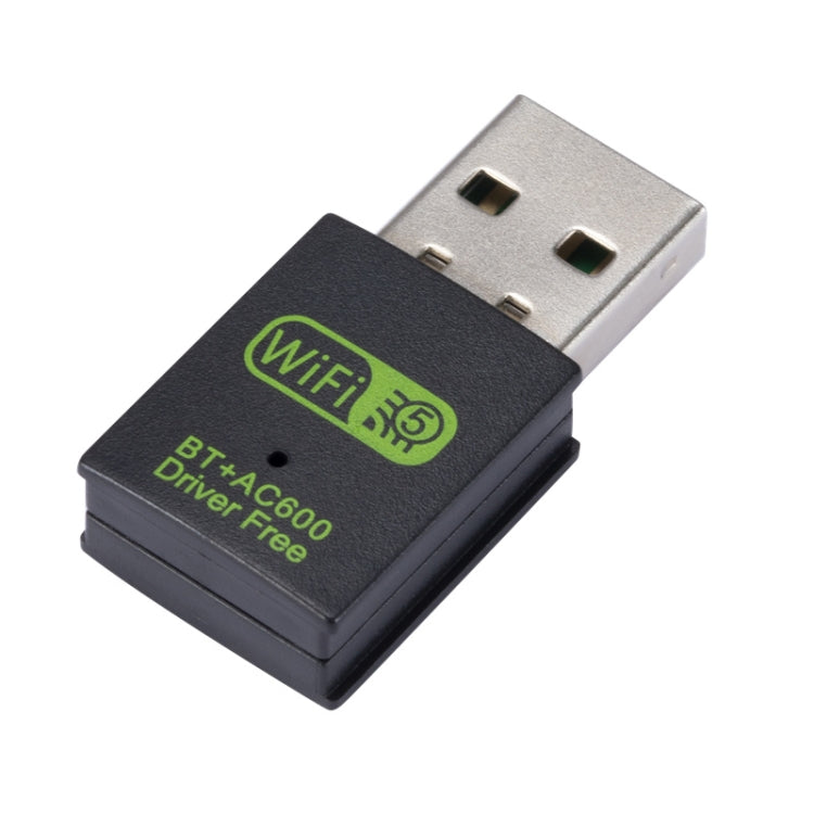 محول شبكة USB 2 في 1 واي فاي وبلوتوث 600M، مستقبل إشارة WiFi، 605