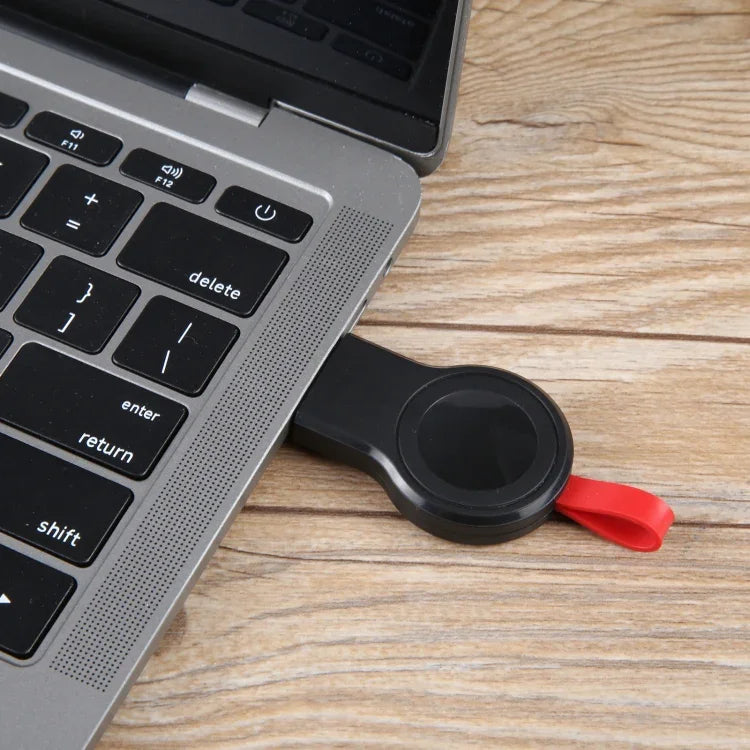 لشاحن مغناطيسي محمول بمنفذ USB لساعات آبل سيريس 2W، منفذ USB