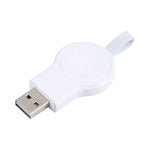 لشاحن مغناطيسي محمول بمنفذ USB لساعات آبل سيريس 2W، منفذ USB