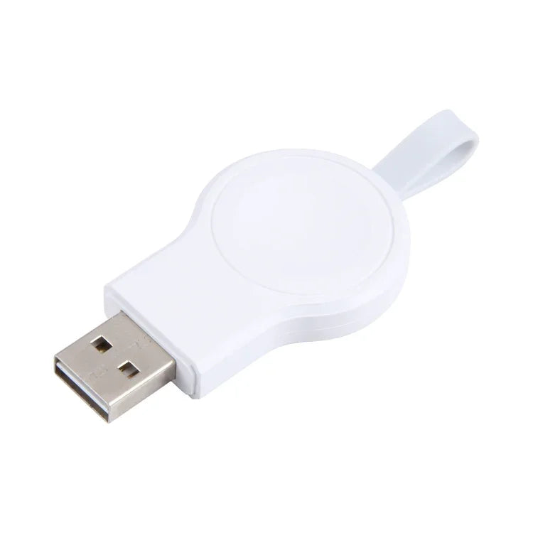 لشاحن مغناطيسي محمول بمنفذ USB لساعات آبل سيريس 2W، منفذ USB