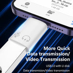 محول OTG من 8 بن إلى USB 3.0، من 8 بن إلى USB 3.0