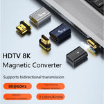 محول HDMI أنثى إلى DP ذكر بدقة 8K 60Hz