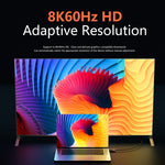محول HDMI أنثى إلى DP ذكر بدقة 8K 60Hz