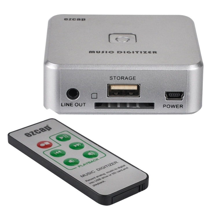 بطاقة تسجيل التقاط صوت EZCAP241، محول صوت تماثلي RCA R/L 3.5 مم إلى MP3