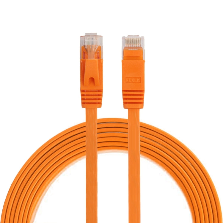 كابل شبكة إيثرنت LAN مسطح فائق النحافة CAT6 بطول 2 متر، كابل تصحيح RJ45، الطول: 2 متر