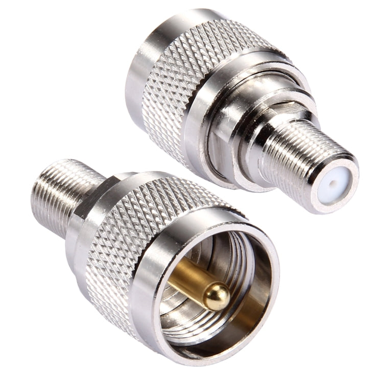 موصل F أنثى إلى UHF ذكر، F أنثى إلى UHF ذكر