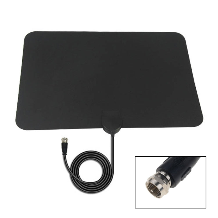هوائي HDTV داخلي 5dBi/25dBi مع شفاط، VHF170-230/UHF470-862MHz، AN-1002