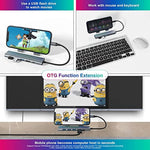 محطة إرساء متعددة الوظائف 6 في 1 USB-C / Type-C إلى USB مع منفذ شبكة 1000M، محول BYL-2210