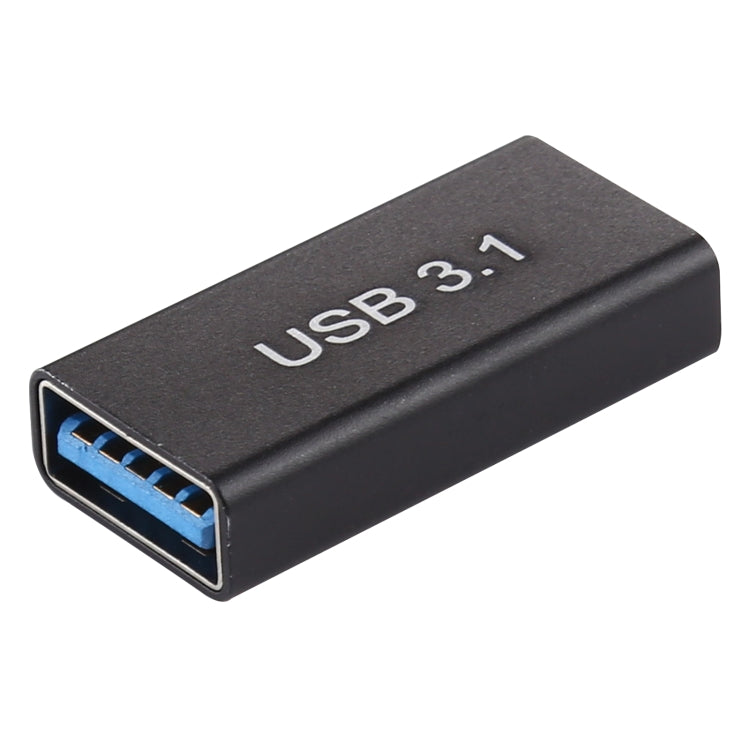 محول من Type-C / USB-C أنثى إلى USB 3.0 أنثى من سبيكة الألمنيوم، Type-C أنثى إلى USB 3.0 أنثى