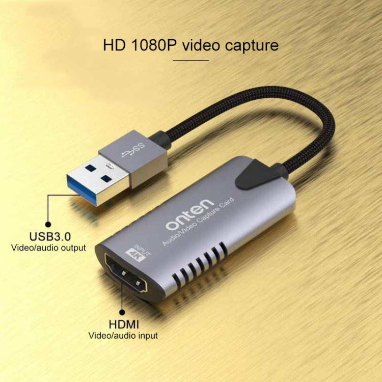 بطاقة التقاط صوت وفيديو USB3.0 Onten US302، US302